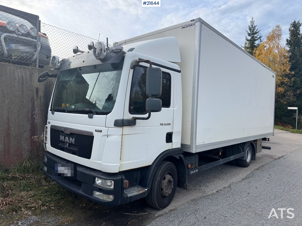 MAN MAN TGL 8.220 4x2 Skapbil. Leveres med NY EU. - Caminhão furgão: foto 2 MAN MAN TGL 8.220 4x2 Skapbil. Leveres med NY EU. - Caminhão furgão: foto 2