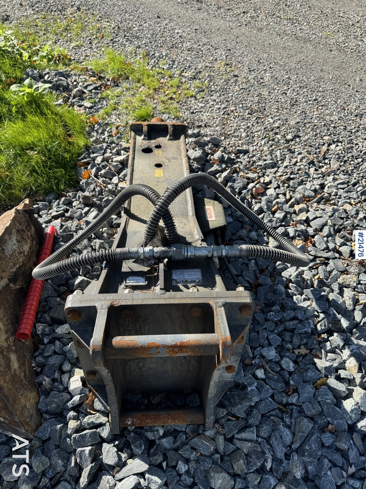 MSB corporation MS410HS Pigghammer m/ S50 feste - Martelo hidráulico: foto 3 MSB corporation MS410HS Pigghammer m/ S50 feste - Martelo hidráulico: foto 3