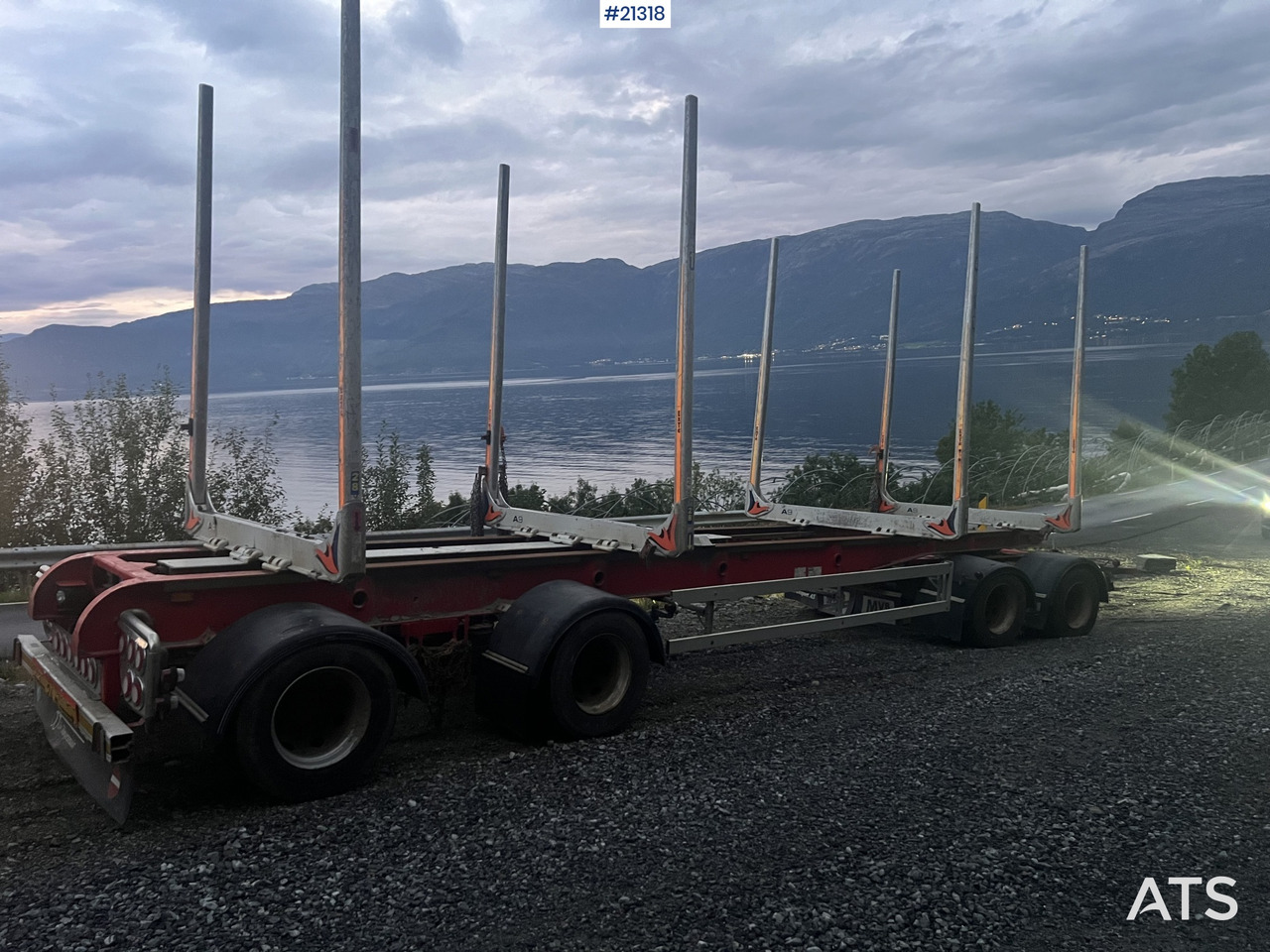 MVB10 MVB10-FLS4 4 akslet 2014 MVB10-FLS4 4 akslet Tømmerhenger - Reboque transporte de madeira: foto 3 MVB10 MVB10-FLS4 4 akslet 2014 MVB10-FLS4 4 akslet Tømmerhenger - Reboque transporte de madeira: foto 3