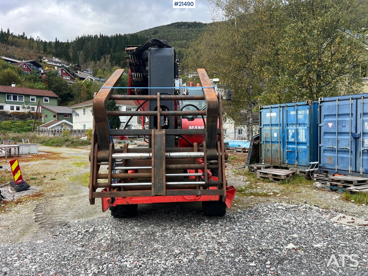 Manitou MRT2540 m/ radiostyring, mannskapskorg, 2 sett pallegafler, jibb med vinsj (1.5 tonn) - Empilhador telescópico: foto 3 Manitou MRT2540 m/ radiostyring, mannskapskorg, 2 sett pallegafler, jibb med vinsj (1.5 tonn) - Empilhador telescópico: foto 3