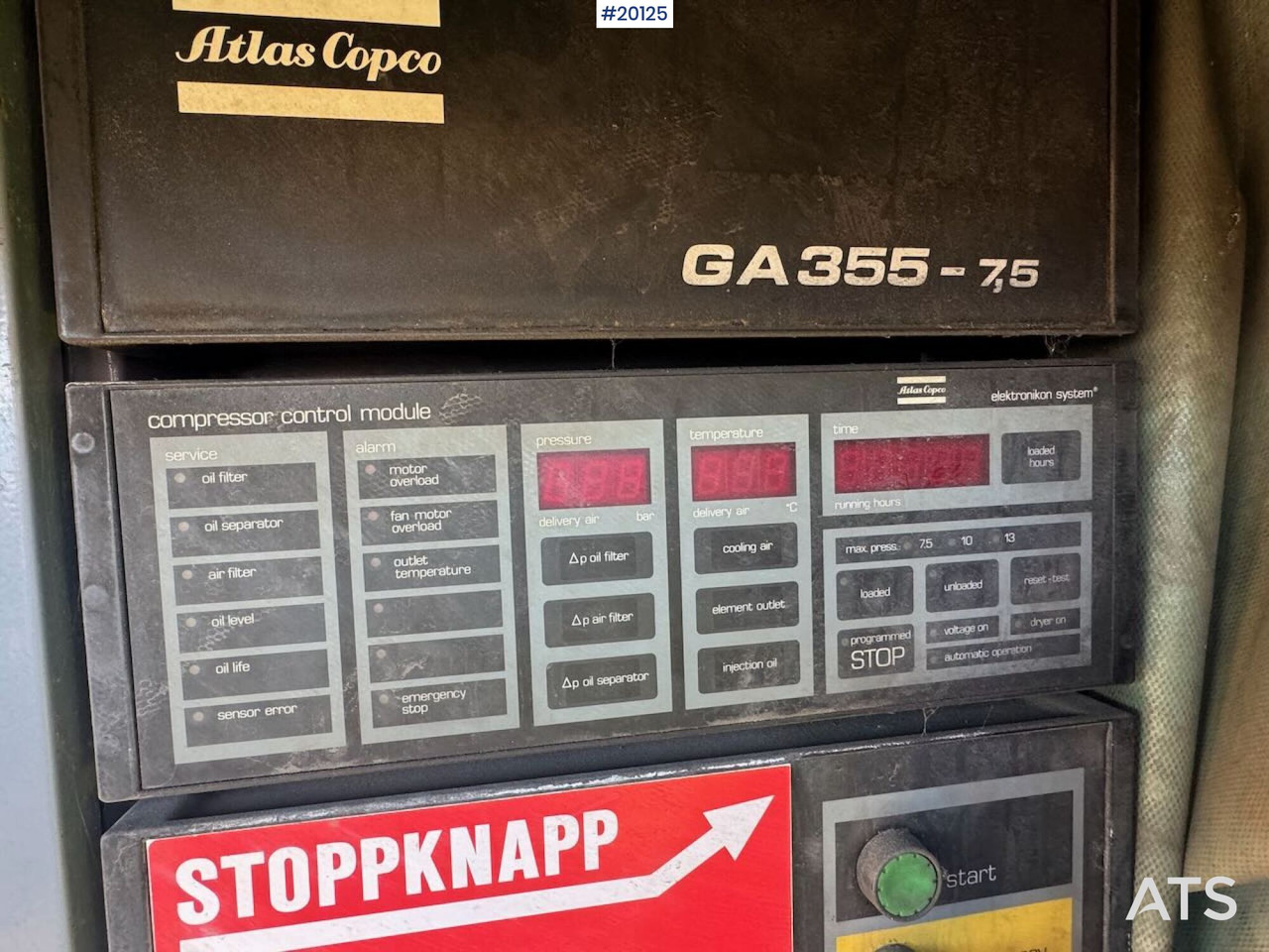 Máquina de construção Atlas Copco GA 355: foto 6