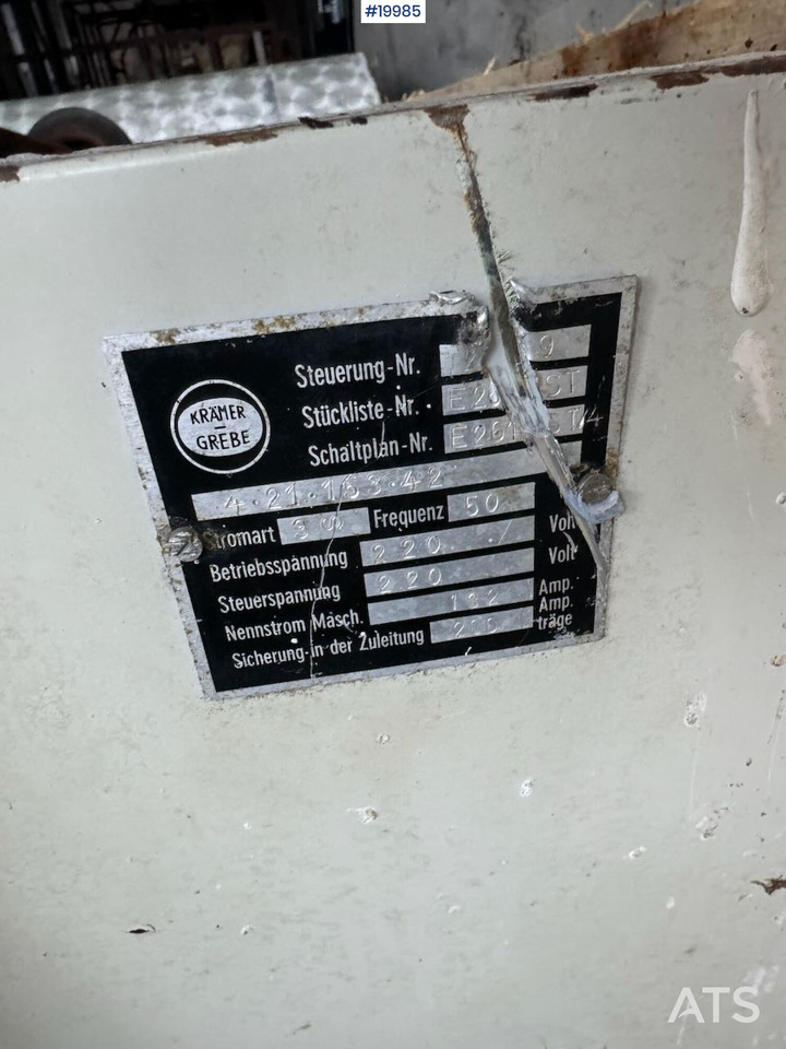 Máquina de construção Kramer & Grebe Hakker: foto 10 Máquina de construção Kramer & Grebe Hakker: foto 10