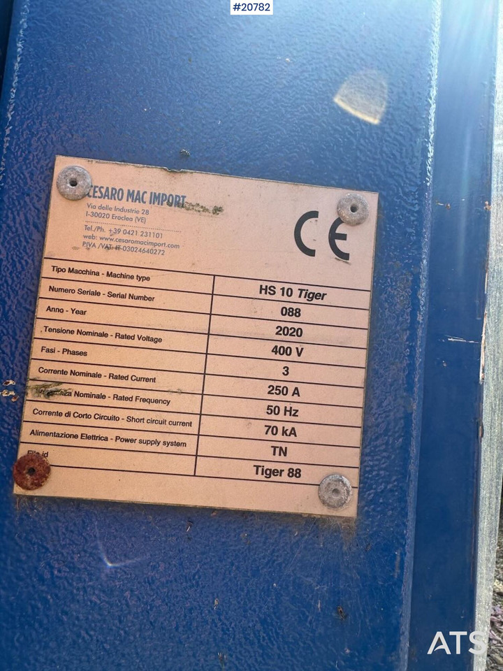 Máquina de construção Tiger Depack HS10: foto 17 Máquina de construção Tiger Depack HS10: foto 17