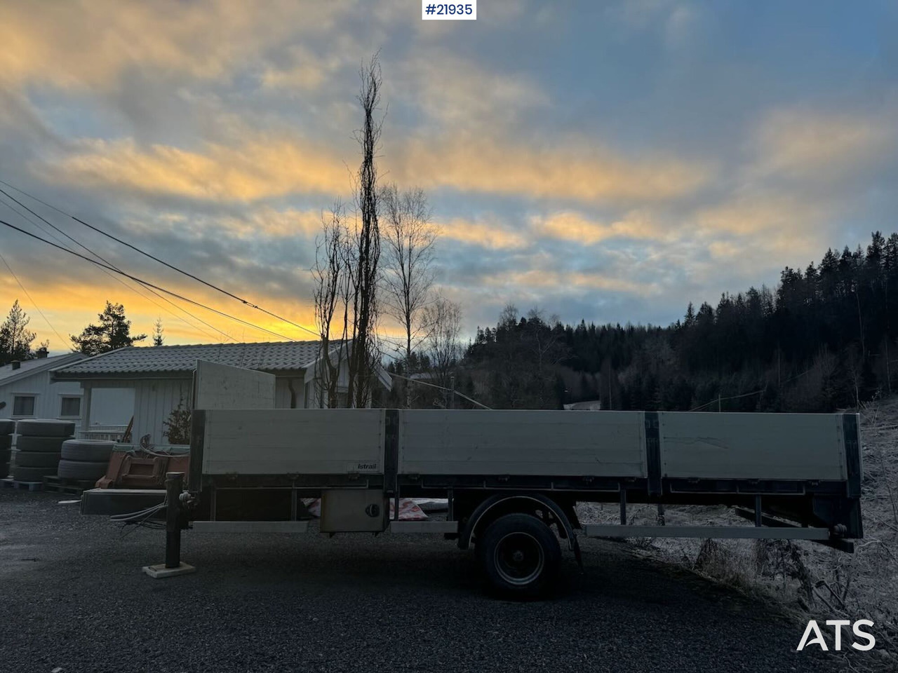 Maur 1-akslet henger - Reboque plataforma/ Caixa aberta: foto 4 Maur 1-akslet henger - Reboque plataforma/ Caixa aberta: foto 4