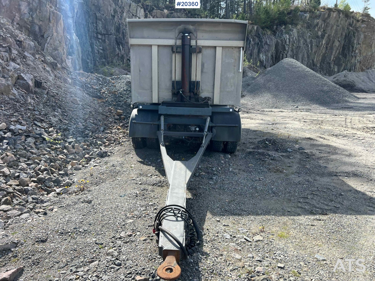 Maur 3 akslet slephenger - Reboque basculante: foto 5 Maur 3 akslet slephenger - Reboque basculante: foto 5