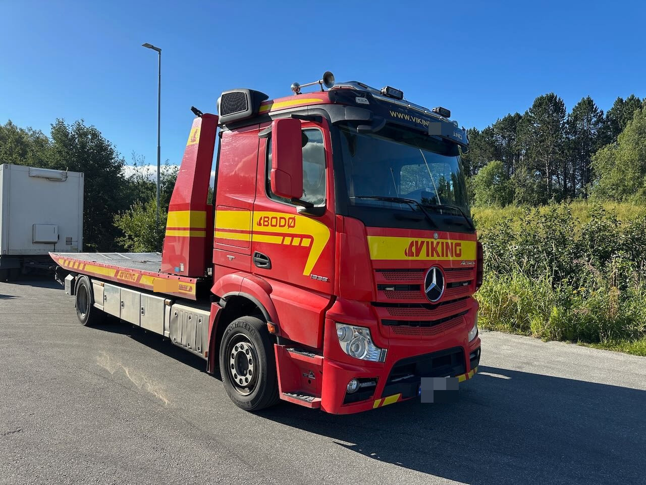 Mercedes ACTROS 1935 4x2 bergingsbil. Nyoverhalt styringsenhet. SE VIDEO - Caminhão reboque: foto 2 Mercedes ACTROS 1935 4x2 bergingsbil. Nyoverhalt styringsenhet. SE VIDEO - Caminhão reboque: foto 2