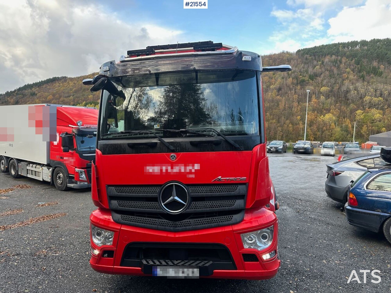 Caminhão de lixo Mercedes Actros 2543 6x2 2 – kammers komprimatorbil m/ 2020 JOAB Anaconda twin påbygg: foto 5 Caminhão de lixo Mercedes Actros 2543 6x2 2 – kammers komprimatorbil m/ 2020 JOAB Anaconda twin påbygg: foto 5