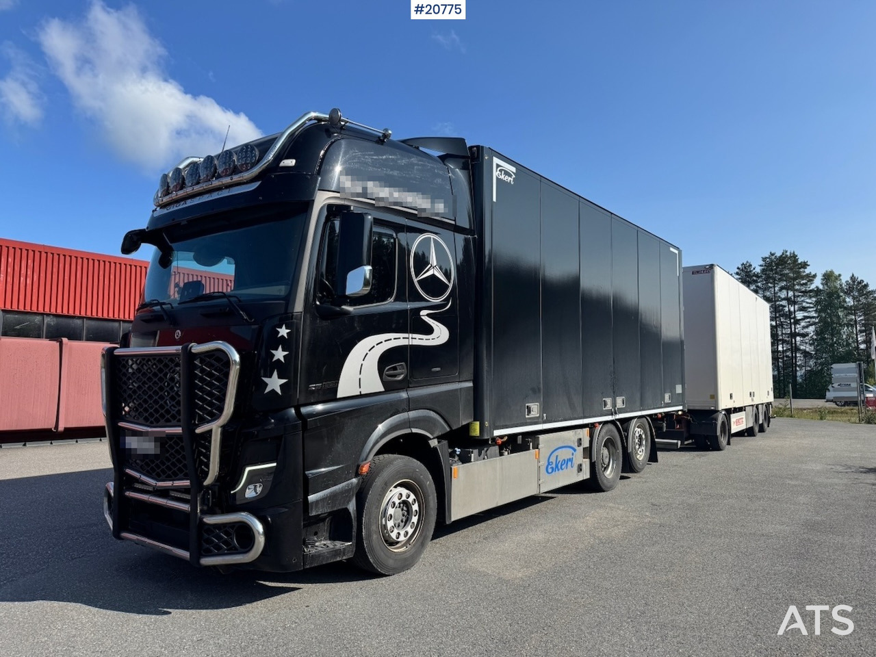 Mercedes Actros - Caminhão furgão: foto 1 Mercedes Actros - Caminhão furgão: foto 1