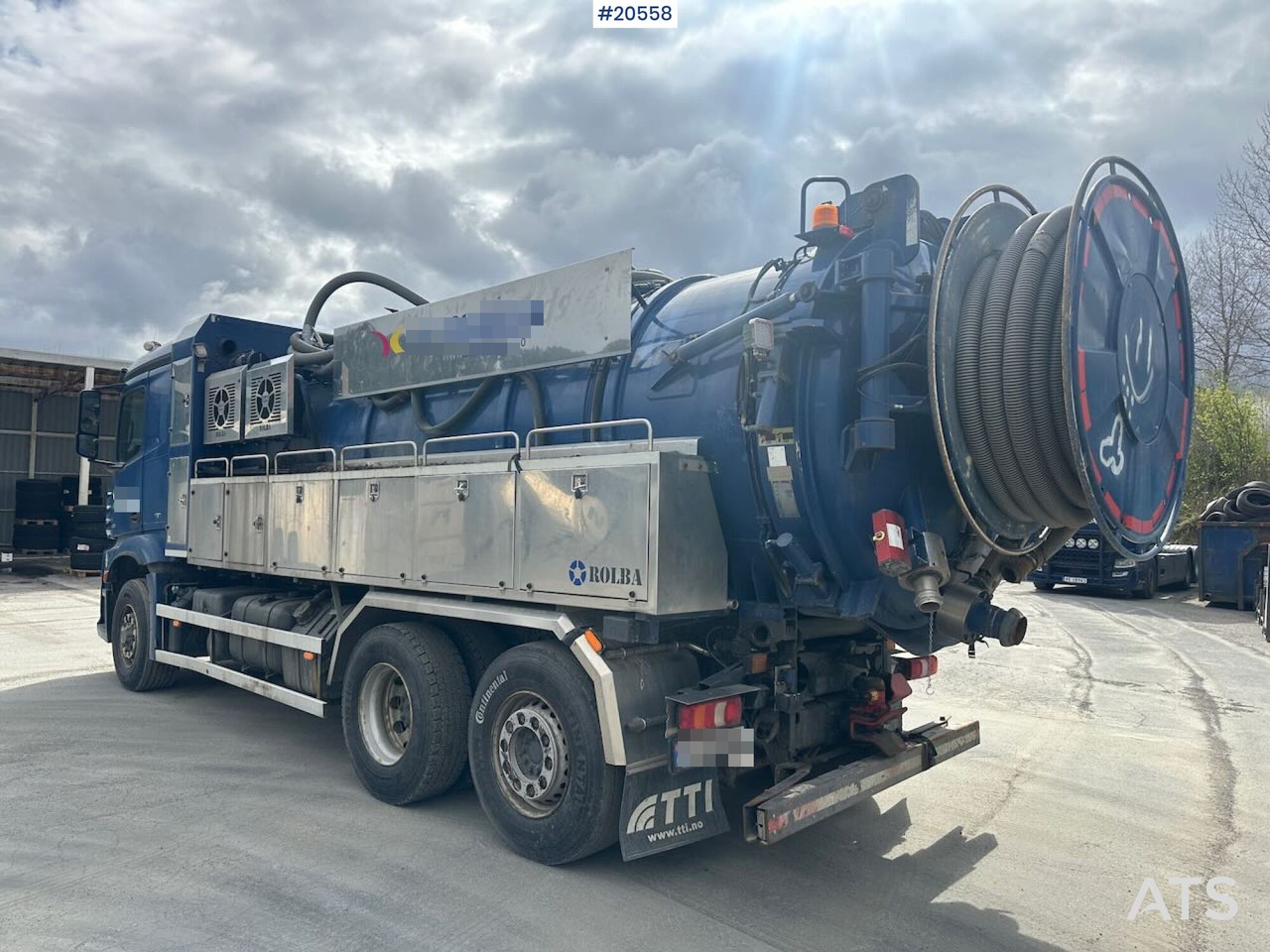 Caminhão limpa fossa Mercedes Arocs: foto 7