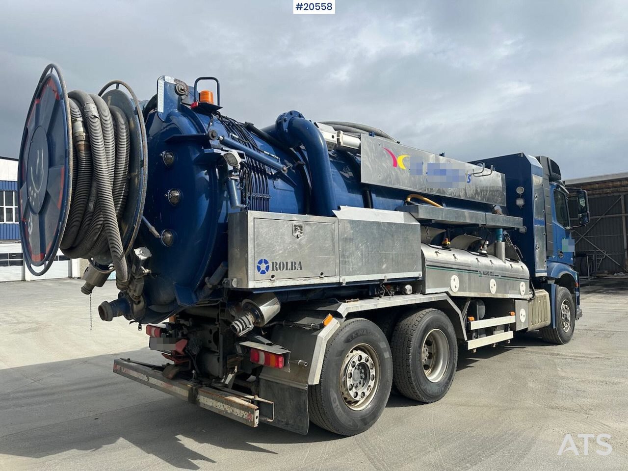 Caminhão limpa fossa Mercedes Arocs: foto 5