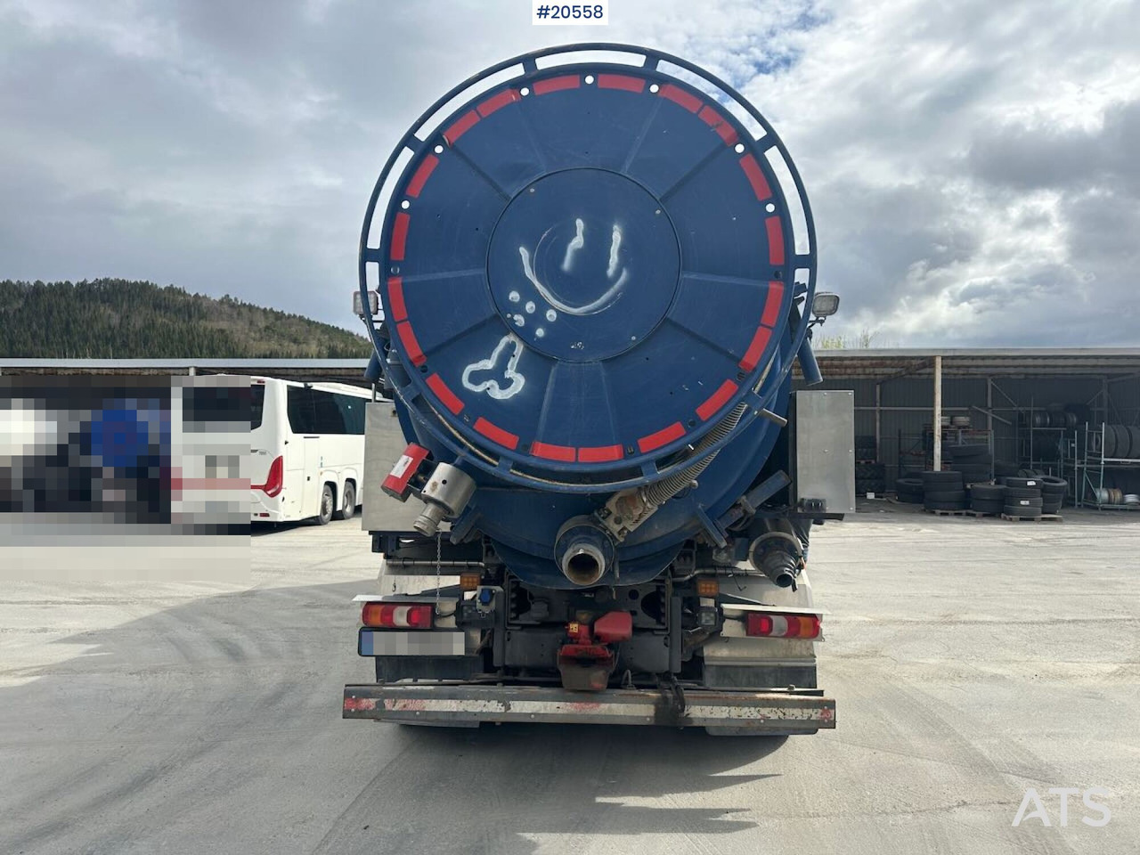 Caminhão limpa fossa Mercedes Arocs: foto 6