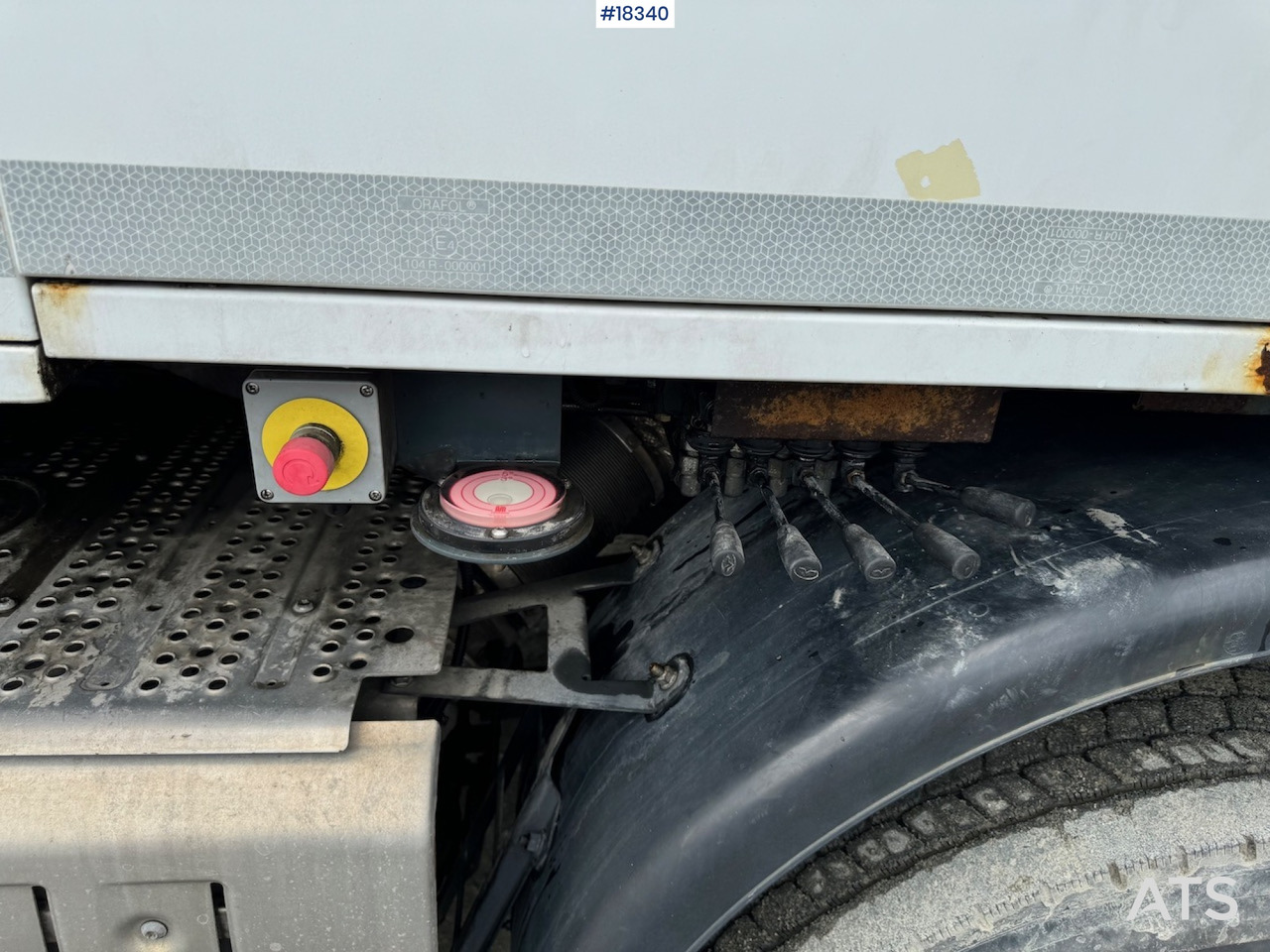 Autobomba de betão Mercedes Arocs: foto 21