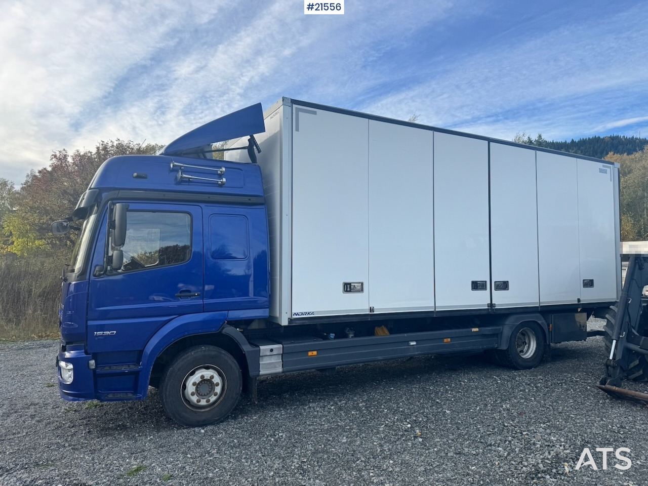 Mercedes Atego 1530 Skapbil m/ Full Sideåpning - Caminhão furgão: foto 5 Mercedes Atego 1530 Skapbil m/ Full Sideåpning - Caminhão furgão: foto 5