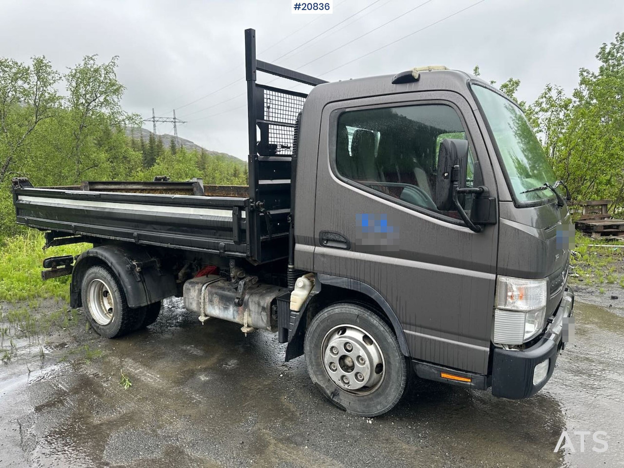 Camião de caixa aberta/ Plataforma Mitsubishi Fuso: foto 6