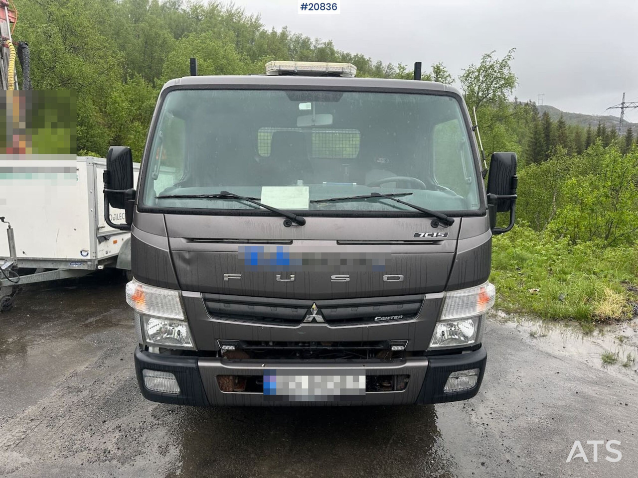 Camião de caixa aberta/ Plataforma Mitsubishi Fuso: foto 7