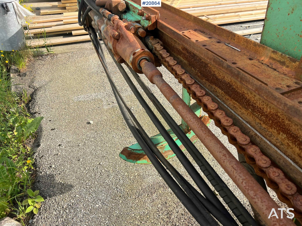 Máquina de perfuração Montabert CPA500 boretårn m/ hc 150 hammer: foto 33