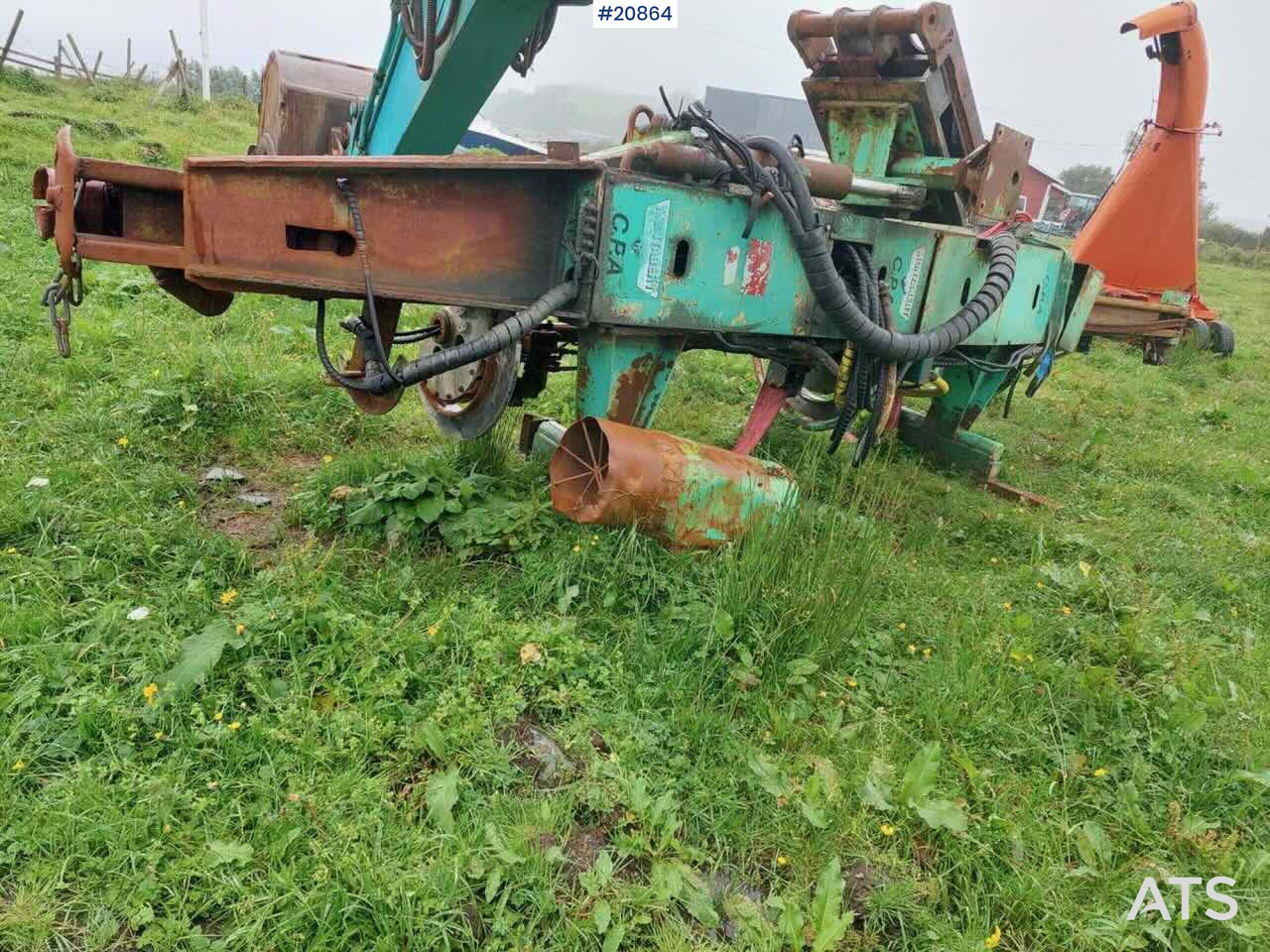 Máquina de perfuração Montabert CPA500 boretårn m/ hc 150 hammer: foto 22