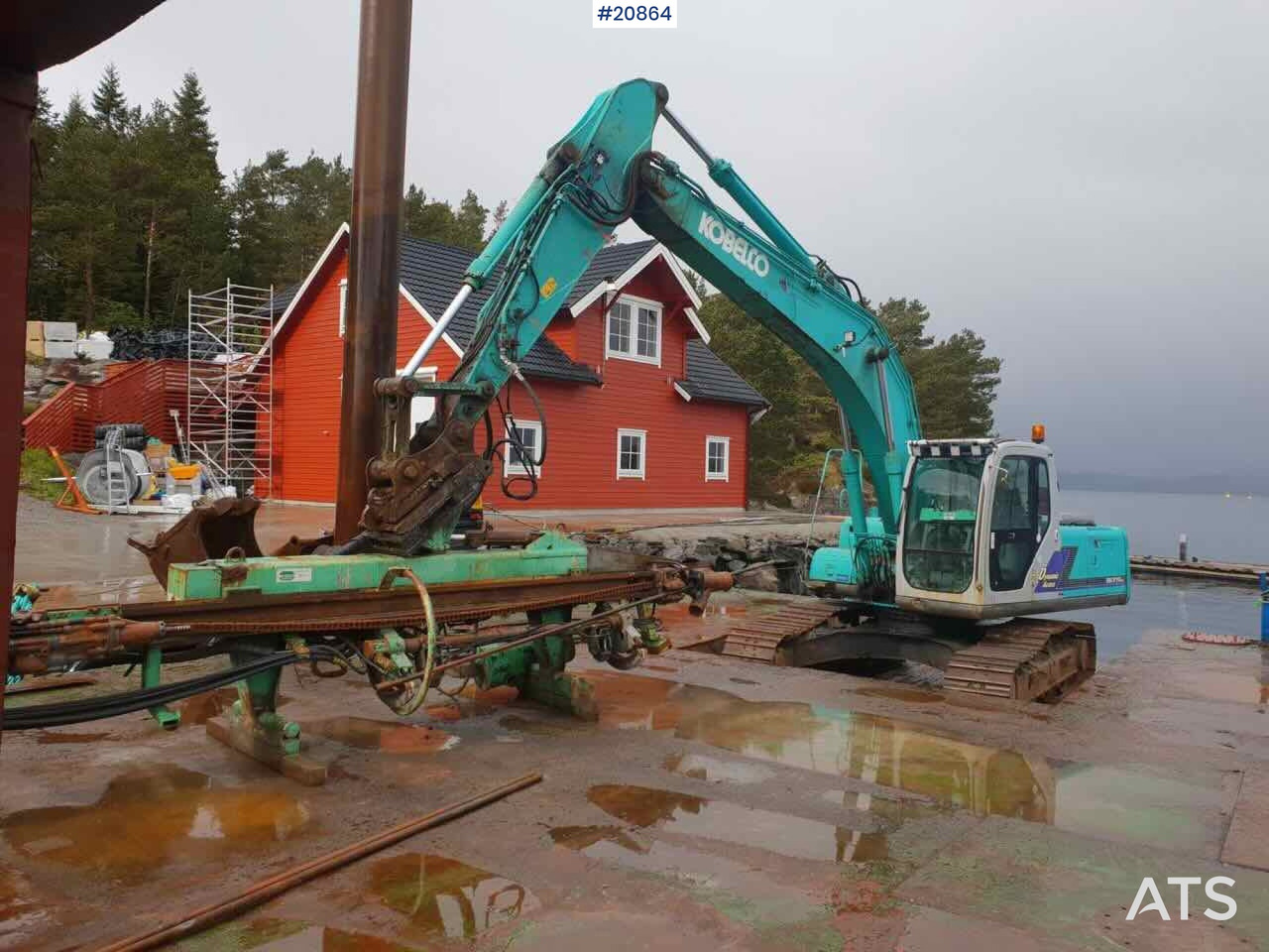 Máquina de perfuração Montabert CPA500 boretårn m/ hc 150 hammer: foto 30