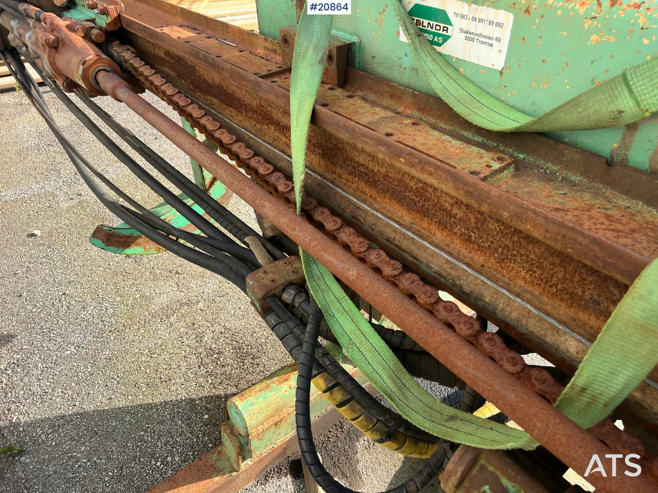 Máquina de perfuração Montabert CPA500 boretårn m/ hc 150 hammer: foto 19