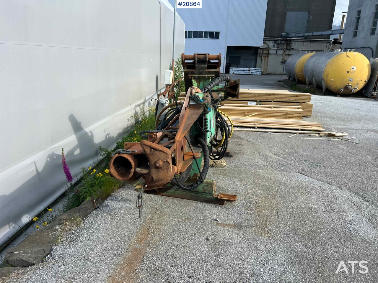 Máquina de perfuração Montabert CPA500 boretårn m/ hc 150 hammer: foto 9