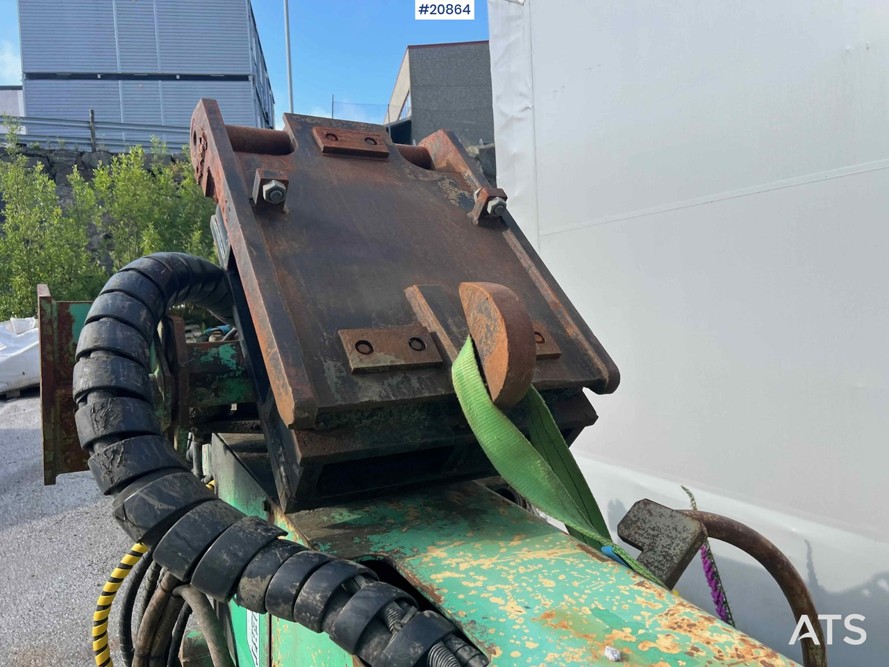 Máquina de perfuração Montabert CPA500 boretårn m/ hc 150 hammer: foto 21