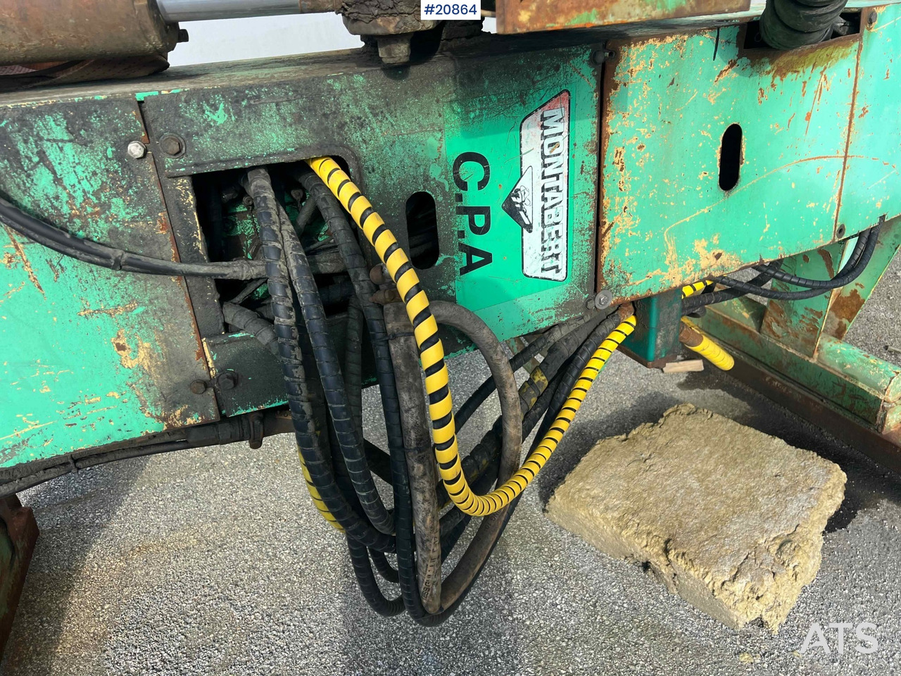 Máquina de perfuração Montabert CPA500 boretårn m/ hc 150 hammer: foto 20