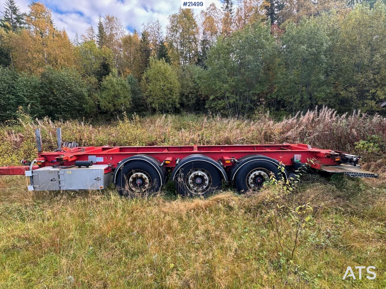 Narko Containerhenger - Reboque transportador de contêineres/ Caixa móvel: foto 2 Narko Containerhenger - Reboque transportador de contêineres/ Caixa móvel: foto 2