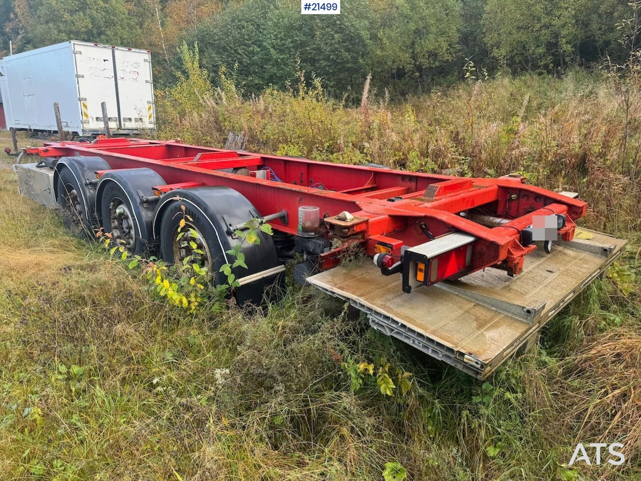 Narko Containerhenger - Reboque transportador de contêineres/ Caixa móvel: foto 3 Narko Containerhenger - Reboque transportador de contêineres/ Caixa móvel: foto 3