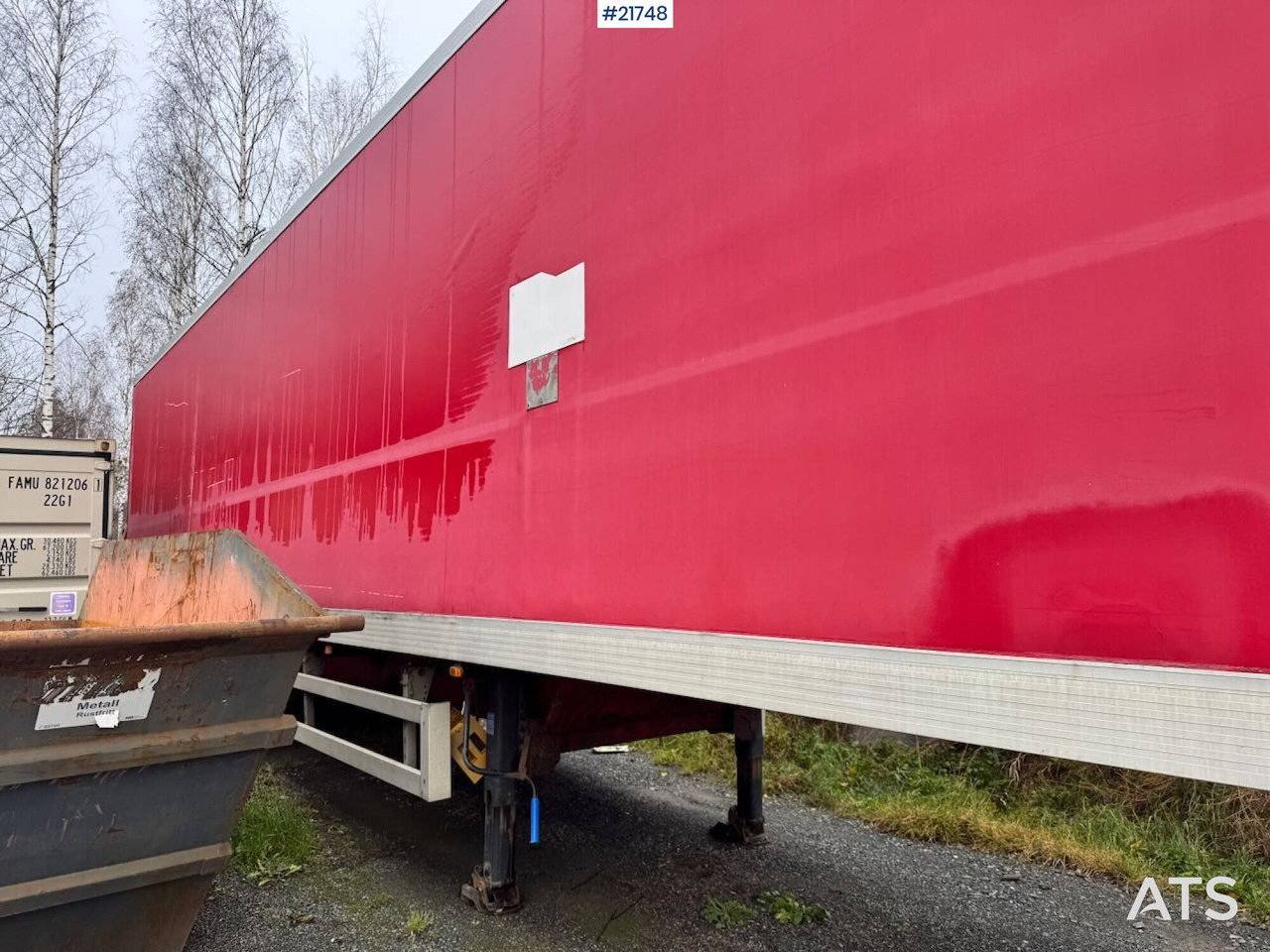 Narko Skapsemi m/ full sideåpning - Semireboque furgão: foto 3 Narko Skapsemi m/ full sideåpning - Semireboque furgão: foto 3