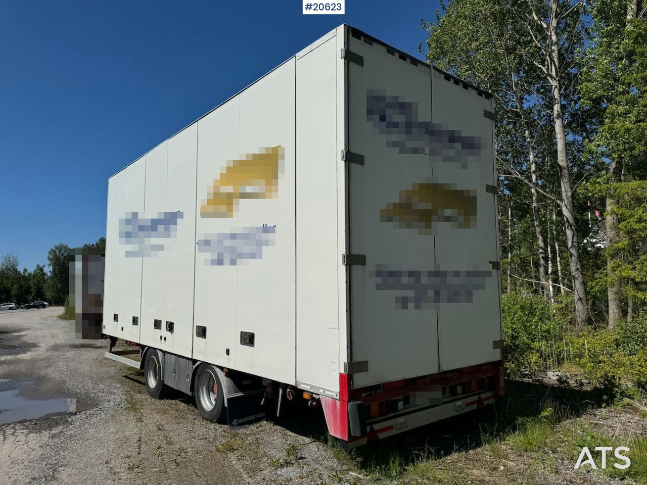 Nor Slep Cabinet trailer w/ full side opening - Reboque furgão: foto 5 Nor Slep Cabinet trailer w/ full side opening - Reboque furgão: foto 5