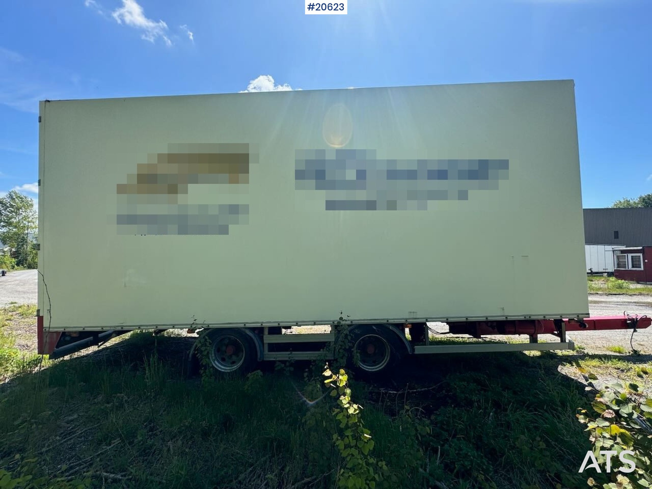 Nor Slep Cabinet trailer w/ full side opening - Reboque furgão: foto 2 Nor Slep Cabinet trailer w/ full side opening - Reboque furgão: foto 2
