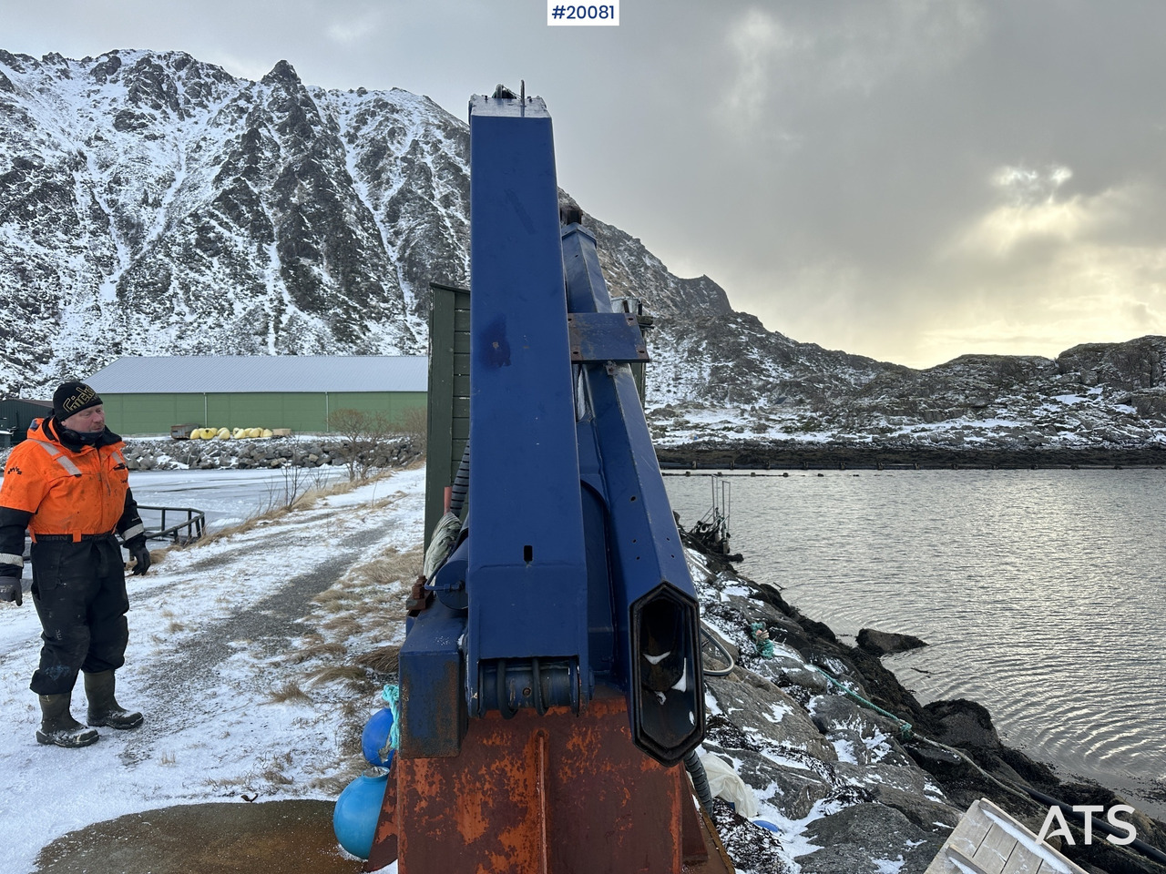 Palfinger PK 14080 C kran m/ hydraulikk pumpe - Grua para caminhão: foto 3 Palfinger PK 14080 C kran m/ hydraulikk pumpe - Grua para caminhão: foto 3