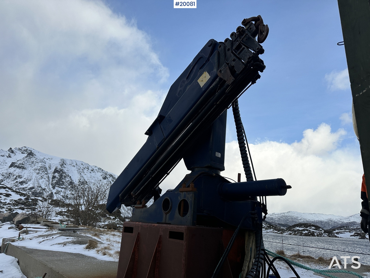 Palfinger PK 14080 C kran m/ hydraulikk pumpe - Grua para caminhão: foto 2 Palfinger PK 14080 C kran m/ hydraulikk pumpe - Grua para caminhão: foto 2