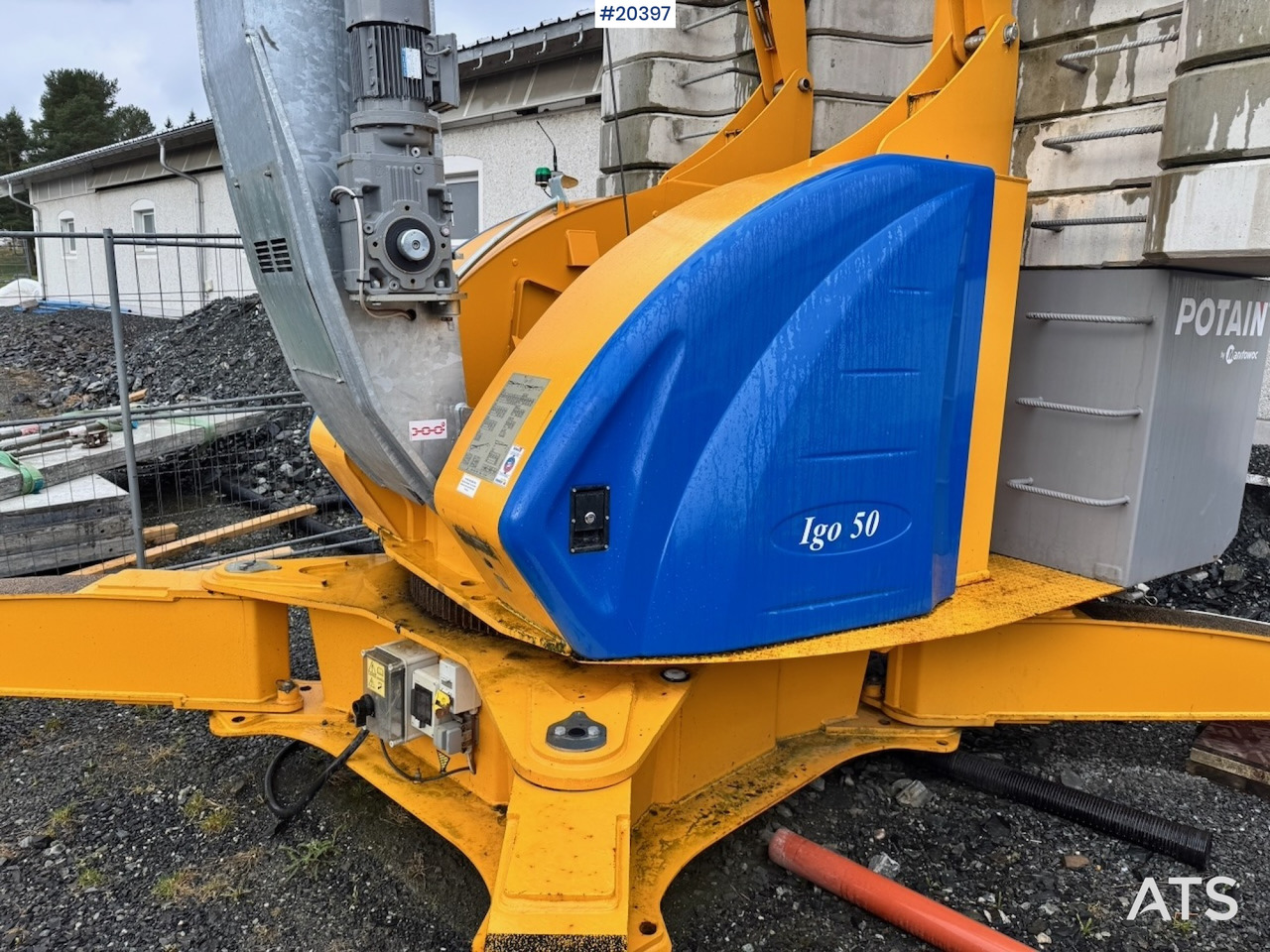Grua automontante Potain IGO50: foto 29