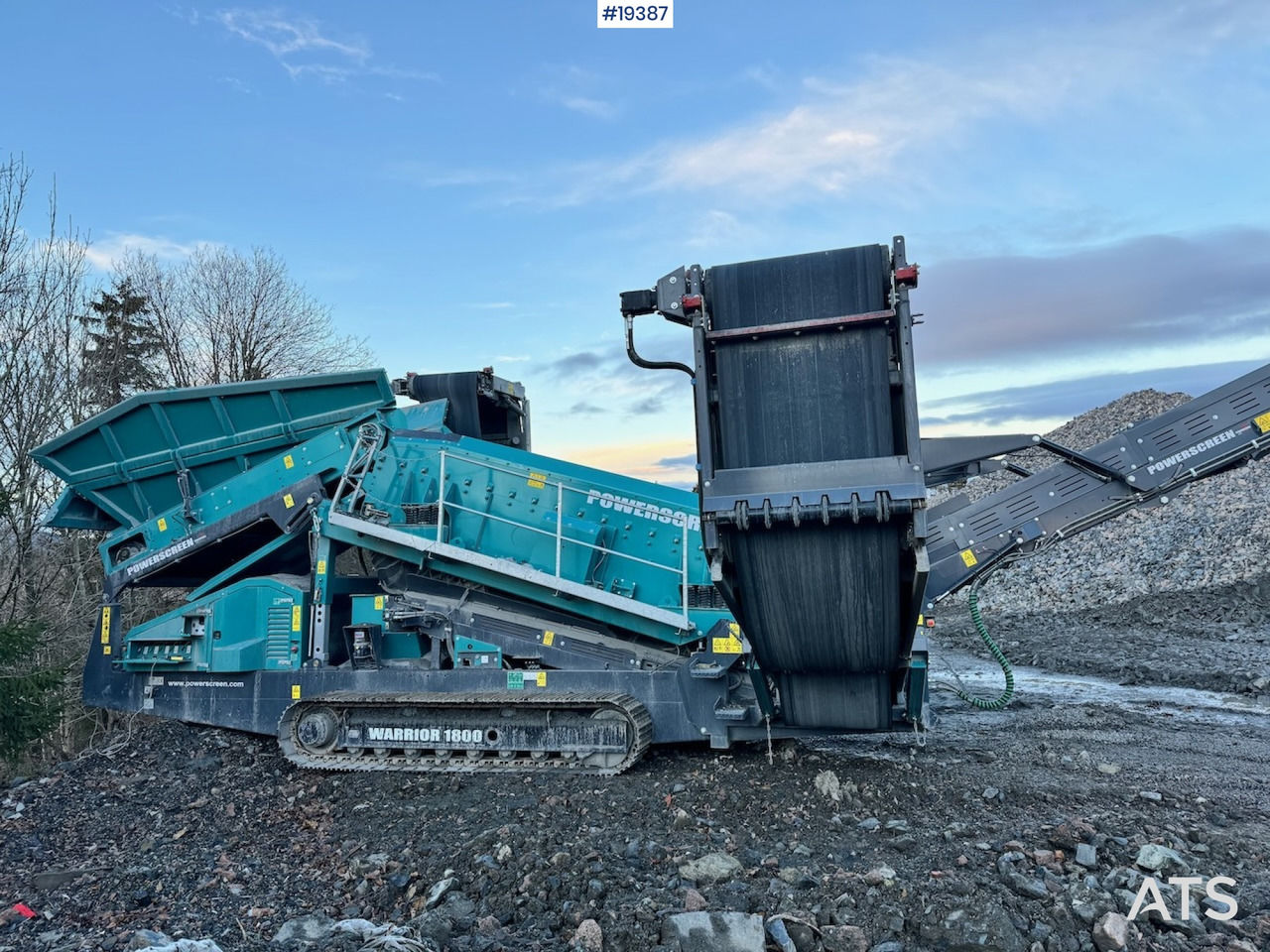 Powerscreen Warrior 1800 - Peneira vibratória: foto 5 Powerscreen Warrior 1800 - Peneira vibratória: foto 5