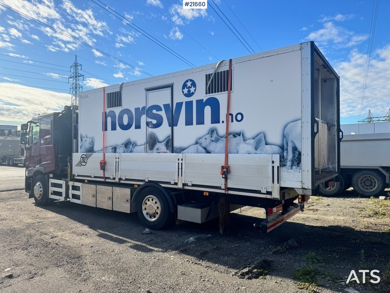 Renault Renault T380 6x2 Kranbil m/ 19 t/m Palfinger - Caminhão grua: foto 5 Renault Renault T380 6x2 Kranbil m/ 19 t/m Palfinger - Caminhão grua: foto 5