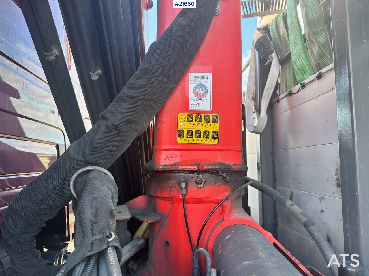 Caminhão grua Renault Renault T380 6x2 Kranbil m/ 19 t/m Palfinger: foto 17