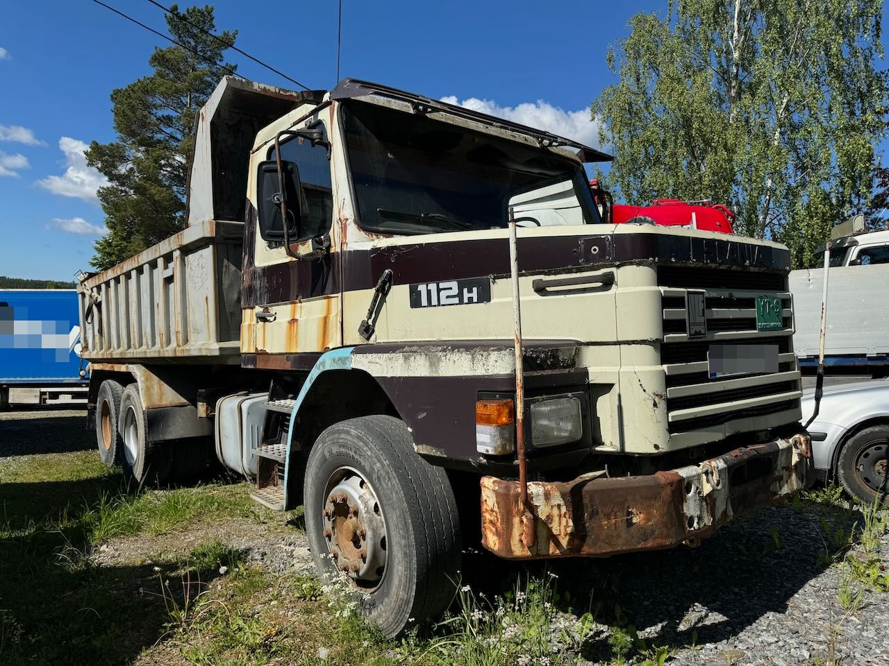Scania 112H - Caminhão basculante: foto 1 Scania 112H - Caminhão basculante: foto 1