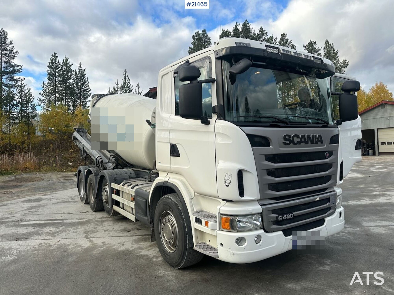 Scania G480 - Caminhão betoneira: foto 2 Scania G480 - Caminhão betoneira: foto 2