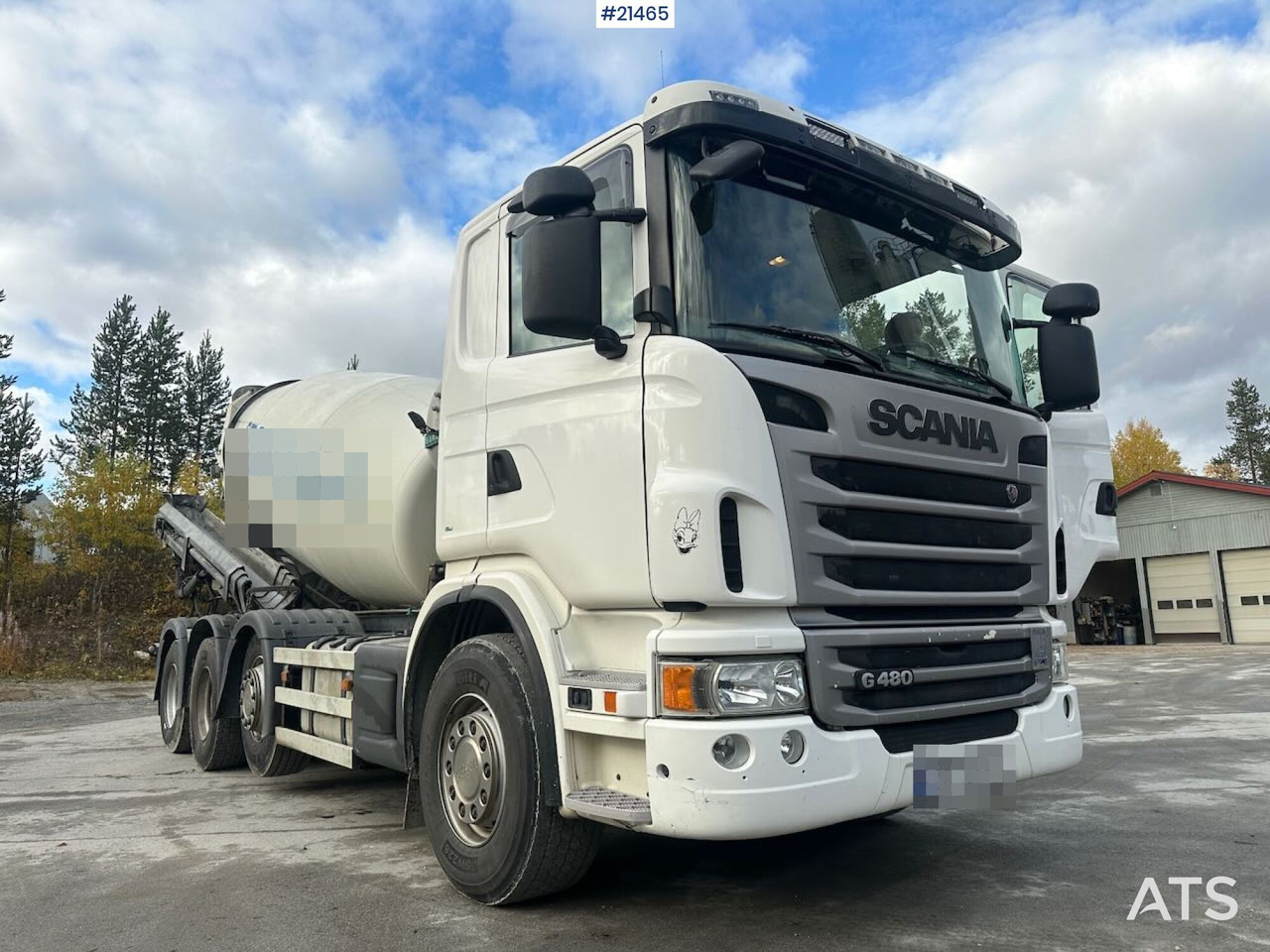 Scania G480 - Caminhão betoneira: foto 1 Scania G480 - Caminhão betoneira: foto 1