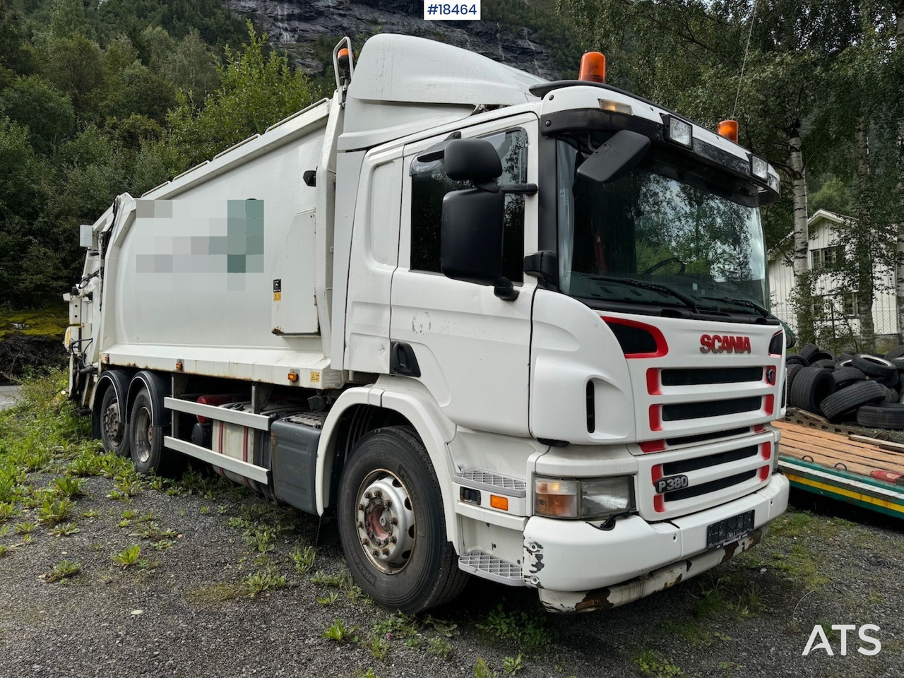 Scania P380 - Caminhão de lixo: foto 1 Scania P380 - Caminhão de lixo: foto 1