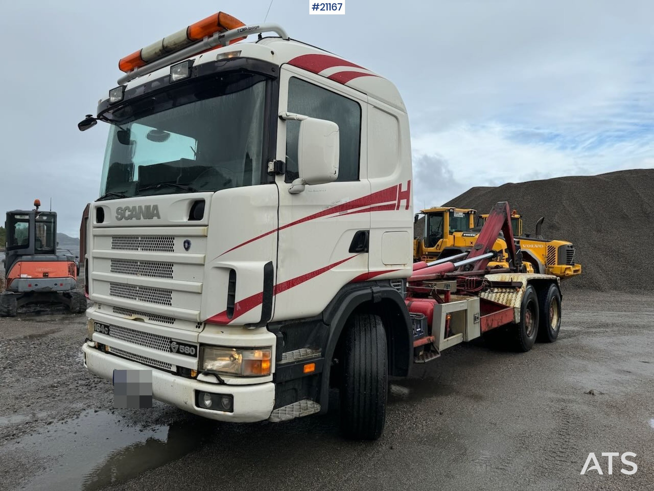 Scania R164 - Caminhão polibenne: foto 1 Scania R164 - Caminhão polibenne: foto 1