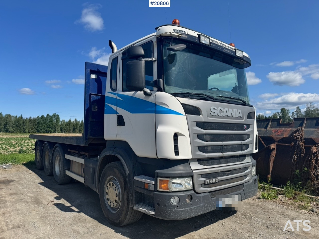 Scania R480 - Caminhão polibenne: foto 1 Scania R480 - Caminhão polibenne: foto 1