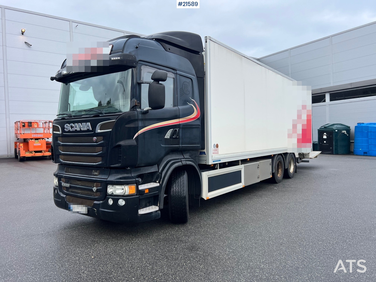 Scania R500 6x2 skapbil m/ 2 temp kjøl/frys aggregat - Caminhão furgão: foto 2 Scania R500 6x2 skapbil m/ 2 temp kjøl/frys aggregat - Caminhão furgão: foto 2
