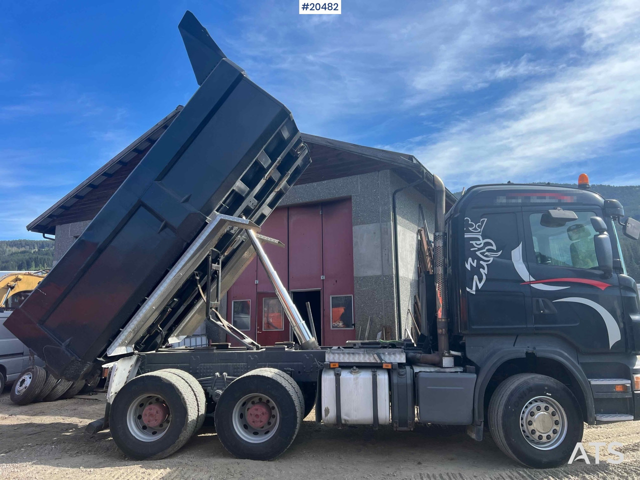 Caminhão basculante Scania R500: foto 8