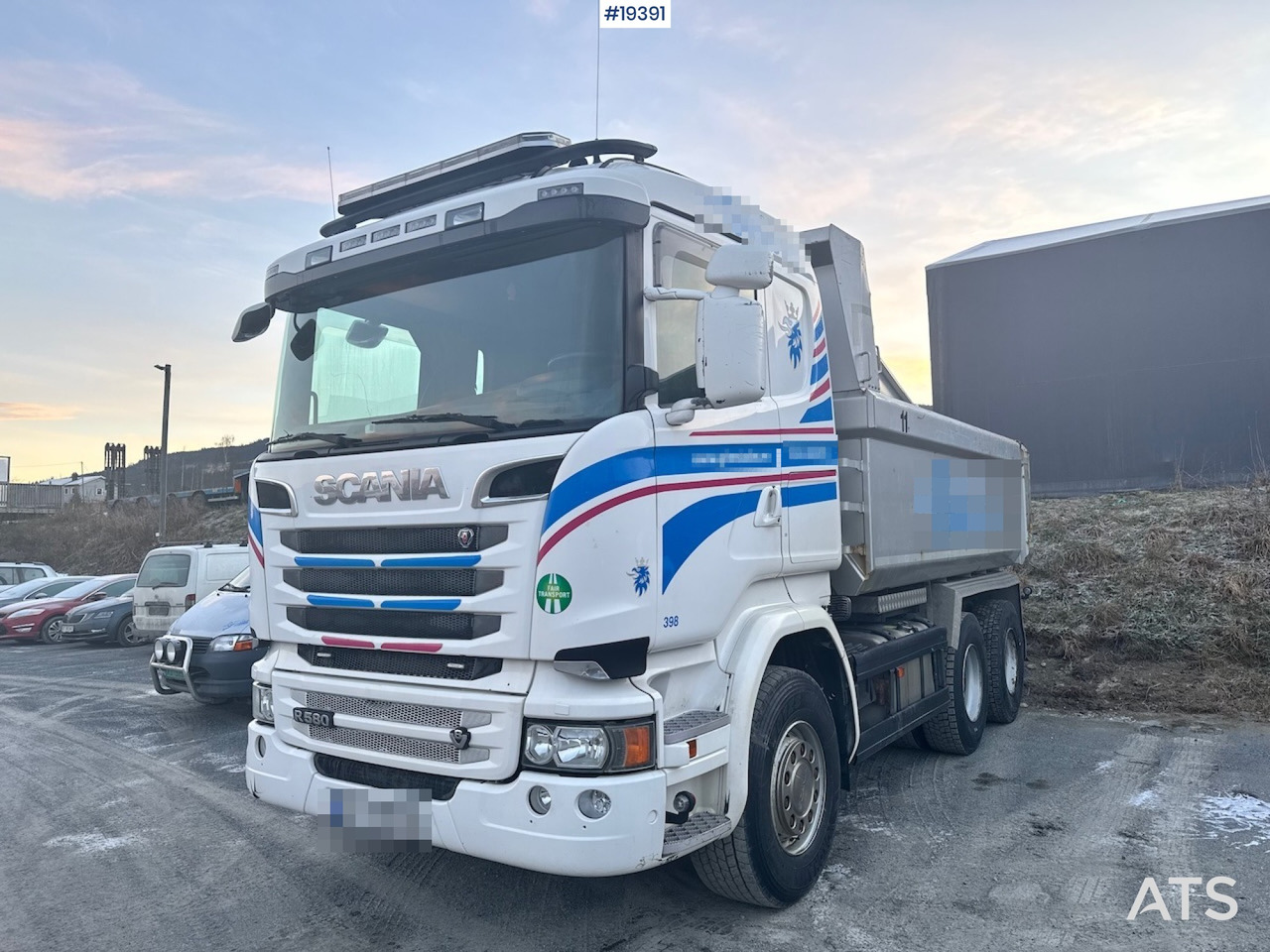 Scania R580 - Caminhão basculante: foto 1 Scania R580 - Caminhão basculante: foto 1