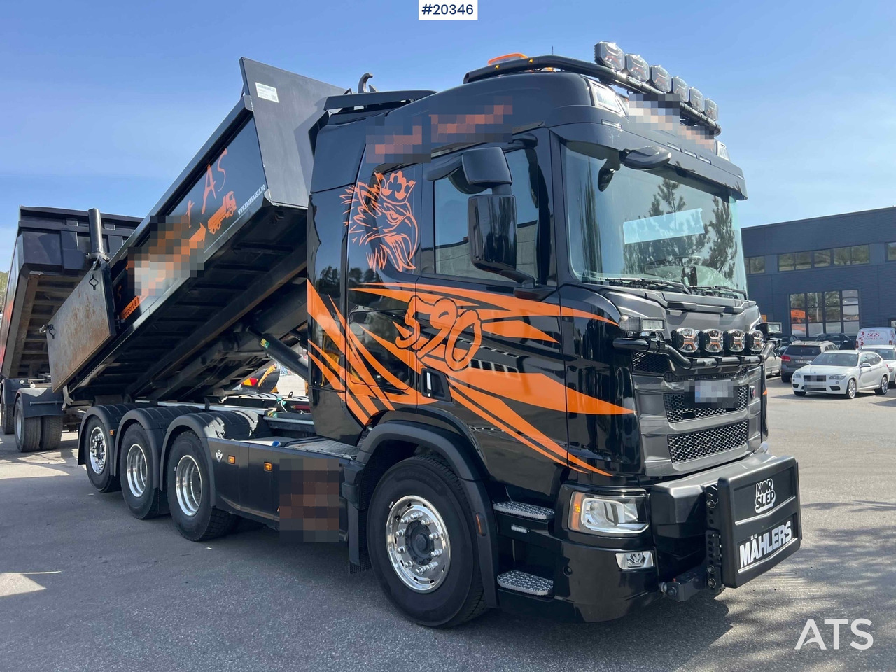 Scania R590 - Caminhão polibenne: foto 1 Scania R590 - Caminhão polibenne: foto 1