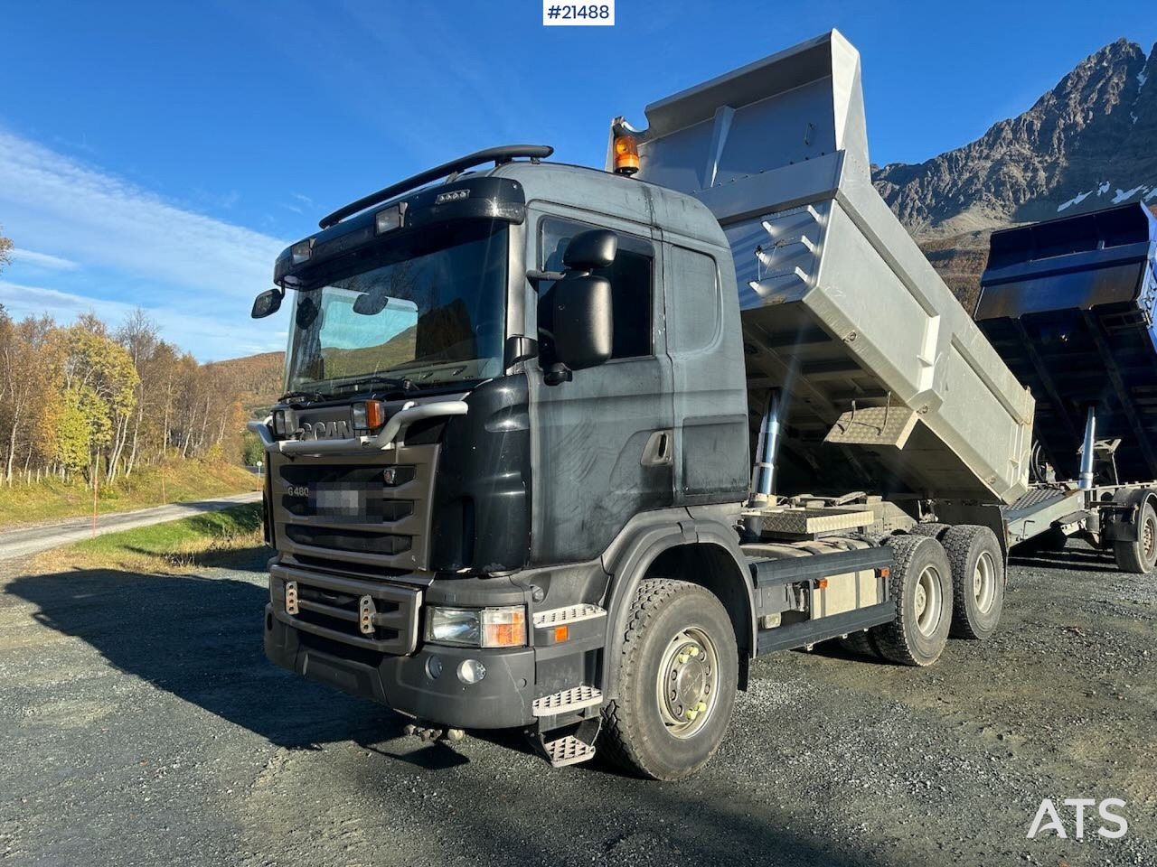 Scania Scania G480 6x4 brøyterigget tippbil - Caminhão basculante: foto 2 Scania Scania G480 6x4 brøyterigget tippbil - Caminhão basculante: foto 2