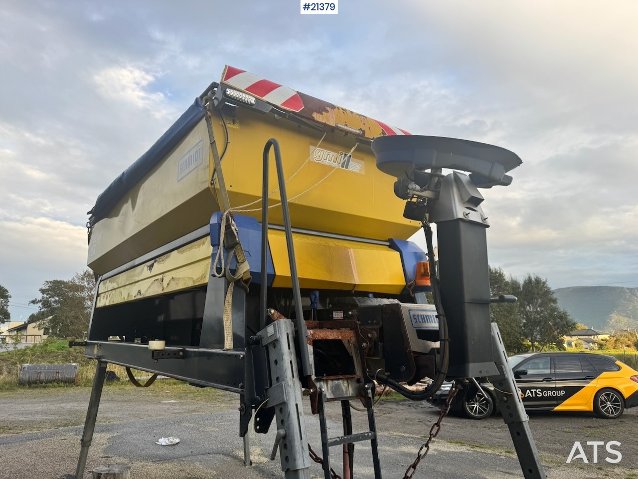 Schmidt 2015 Schmidt Stratos Spreder – Lastebilmontert – 9m3 - Espalhador de areia/ Sal: foto 5 Schmidt 2015 Schmidt Stratos Spreder – Lastebilmontert – 9m3 - Espalhador de areia/ Sal: foto 5