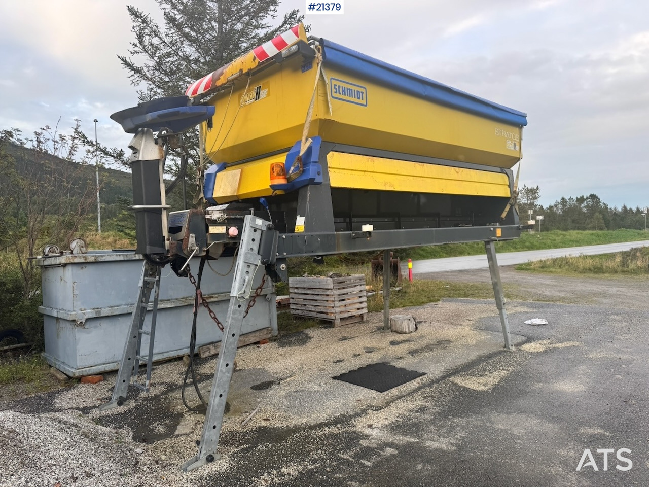 Schmidt 2015 Schmidt Stratos Spreder – Lastebilmontert – 9m3 - Espalhador de areia/ Sal: foto 3 Schmidt 2015 Schmidt Stratos Spreder – Lastebilmontert – 9m3 - Espalhador de areia/ Sal: foto 3